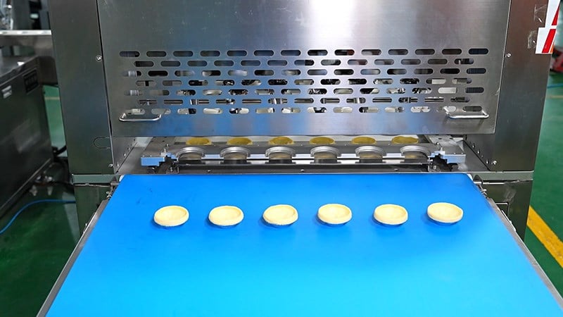 MASBAKE MS-110 Industrial Hand-Imitating Egg Tart Shell Forming Machine (Six-Channel)