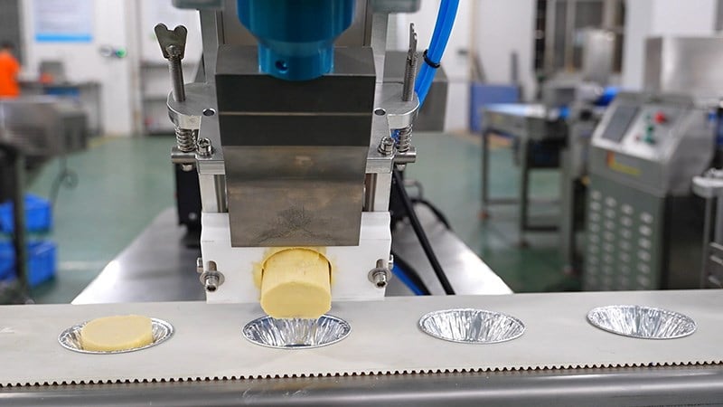 MASBAKE MS-110 Industrial Hand-Imitating Egg Tart Shell Forming Machine (Six-Channel)