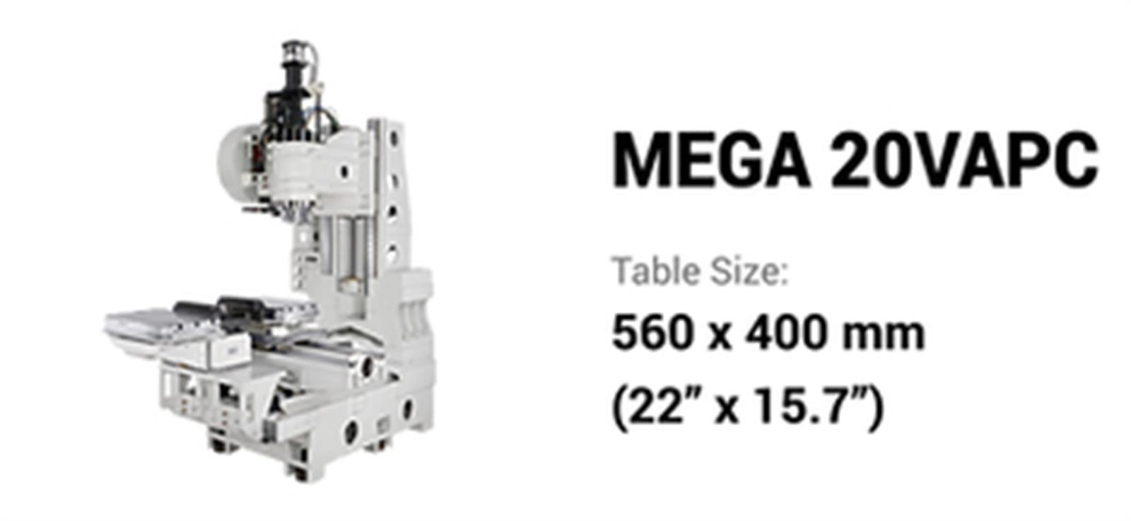 Micro Dynamics MEGA 20VAPC Vertical Machining Center