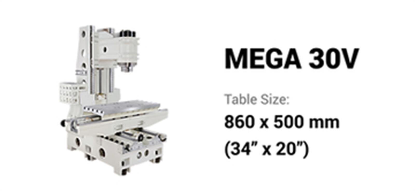 Micro Dynamics Mega 30V Vertical Machining Center