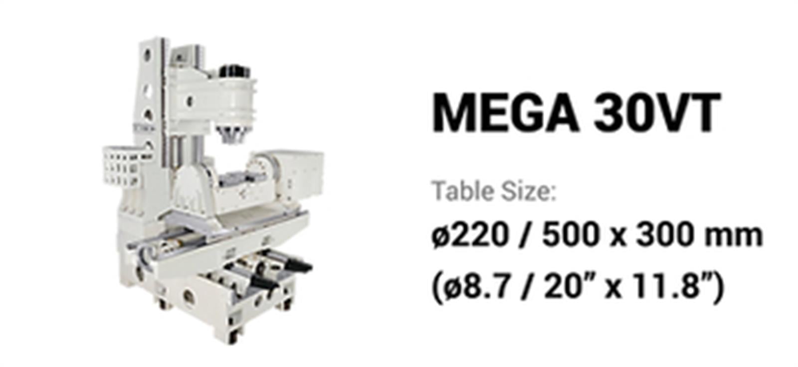 Micro Dynamics MEGA 30VT Vertical Machining Center