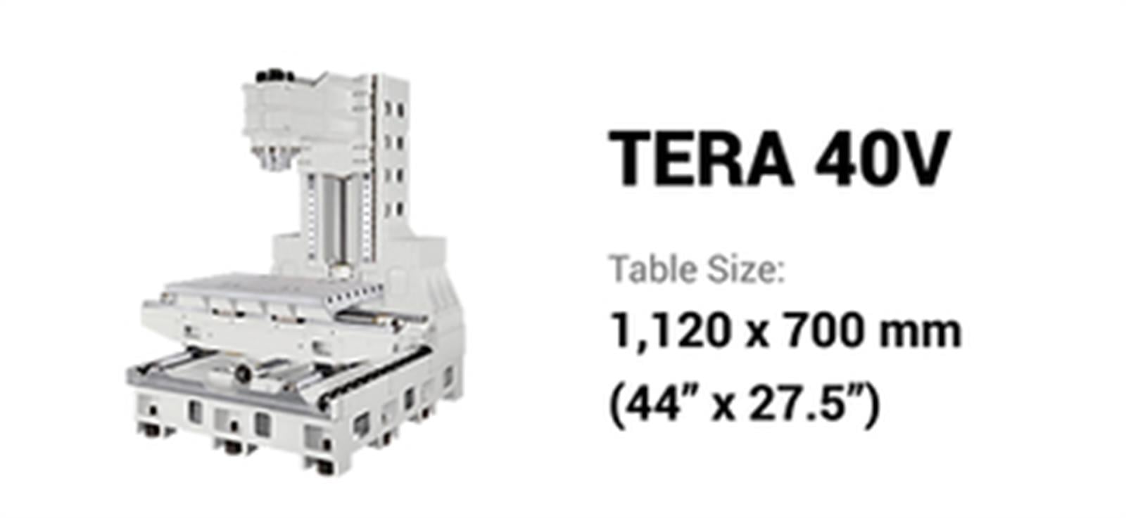 Micro Dynamics TERA 40V Vertical Machining Center
