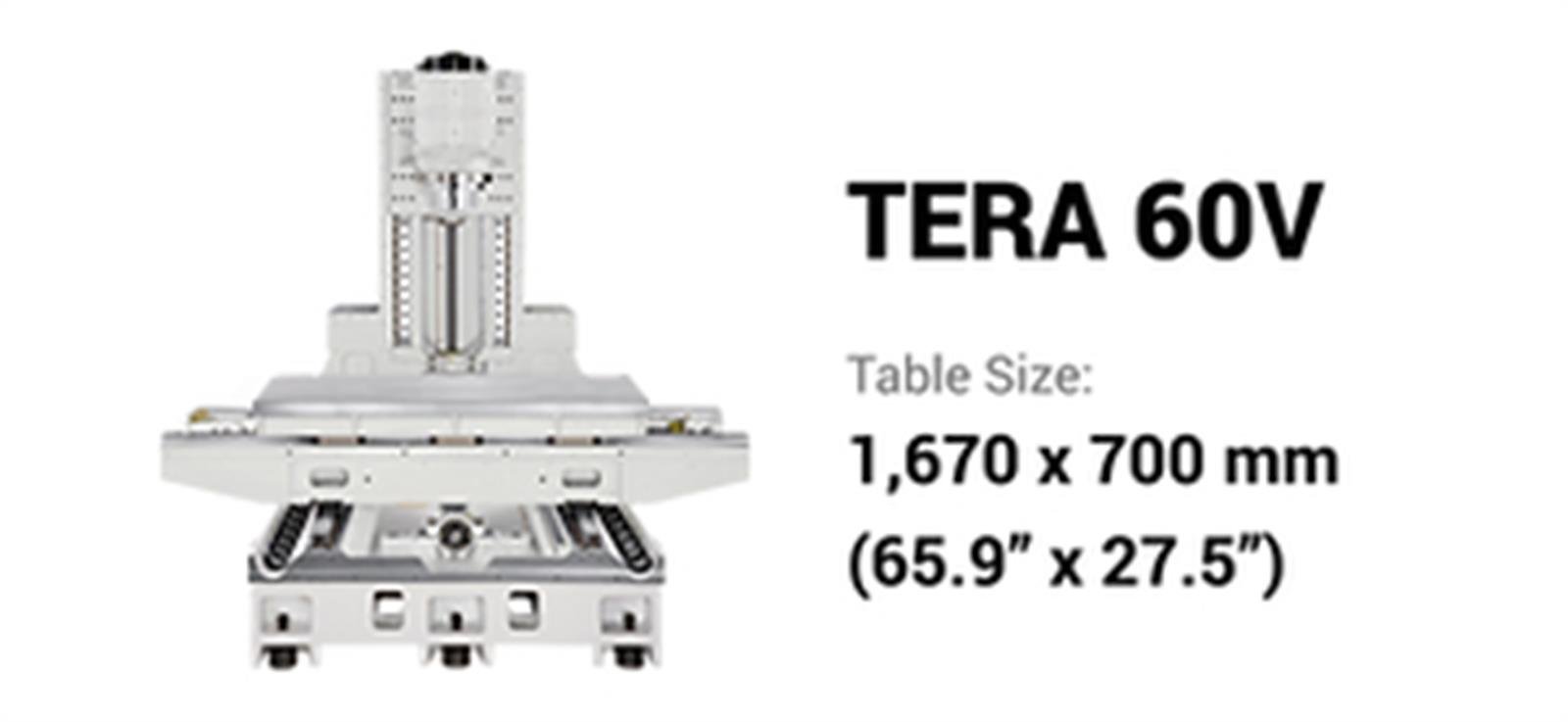 Micro Dynamics TERA 60V Vertical Machining Center