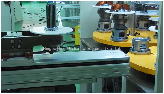 Nide ND-DZX2 Automatic Stator Production Line for BLDC, Pump, and Induction Motors