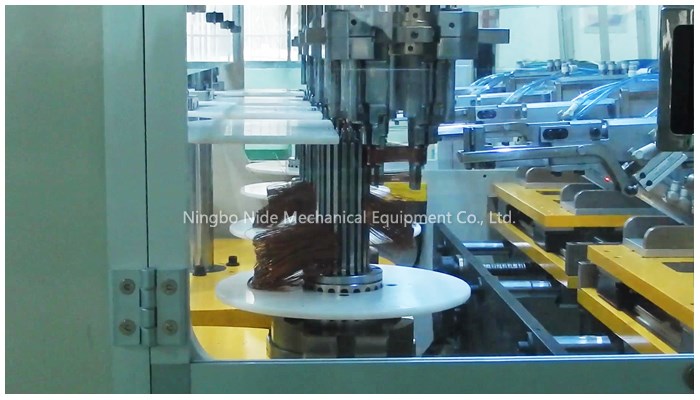 Nide ND-DZX2 Automatic Stator Production Line for BLDC, Pump, and Induction Motors