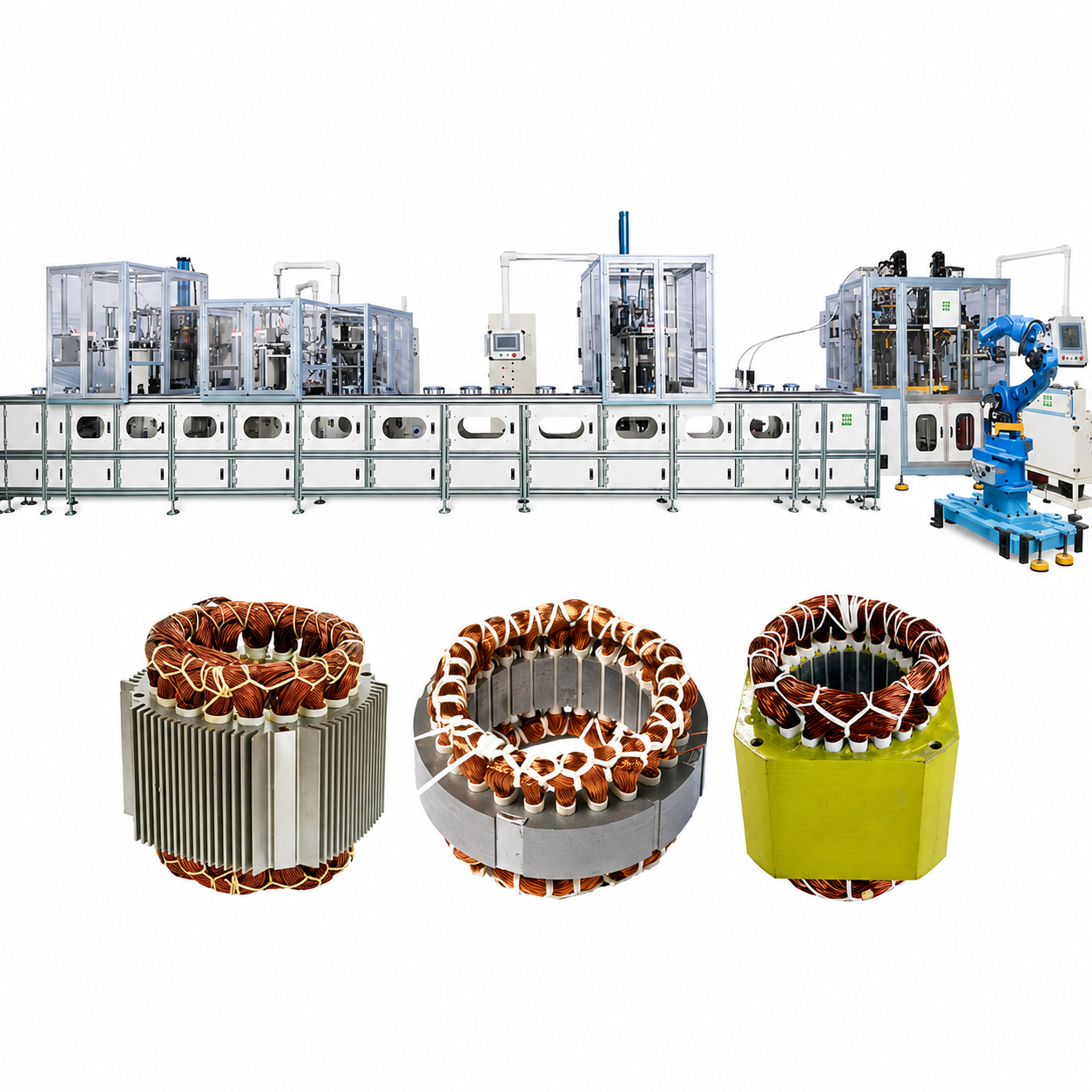 Nide ND-ZZX-2 Automatic Armature Production Line