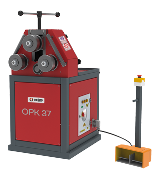 Ostas OPK-37 3 Rolls Motorized Profile Bending Machine