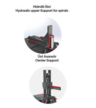 Ostas OPK-65 3 Rolls Hydraulic Profile Bending Machine
