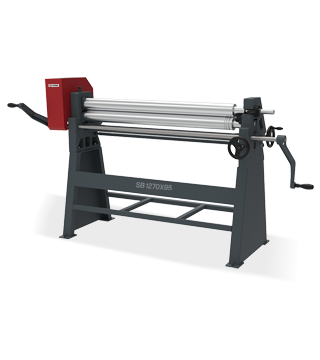 Ostas SB 1070x90 Asymmetrical 3 Rolls Plate Bending Machine