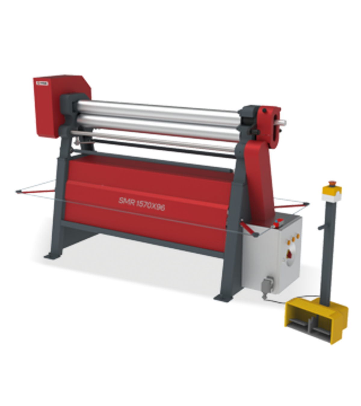 Ostas SMR/SMK 1070x86 Asymmetrical 3 Rolls Plate Bending Machine