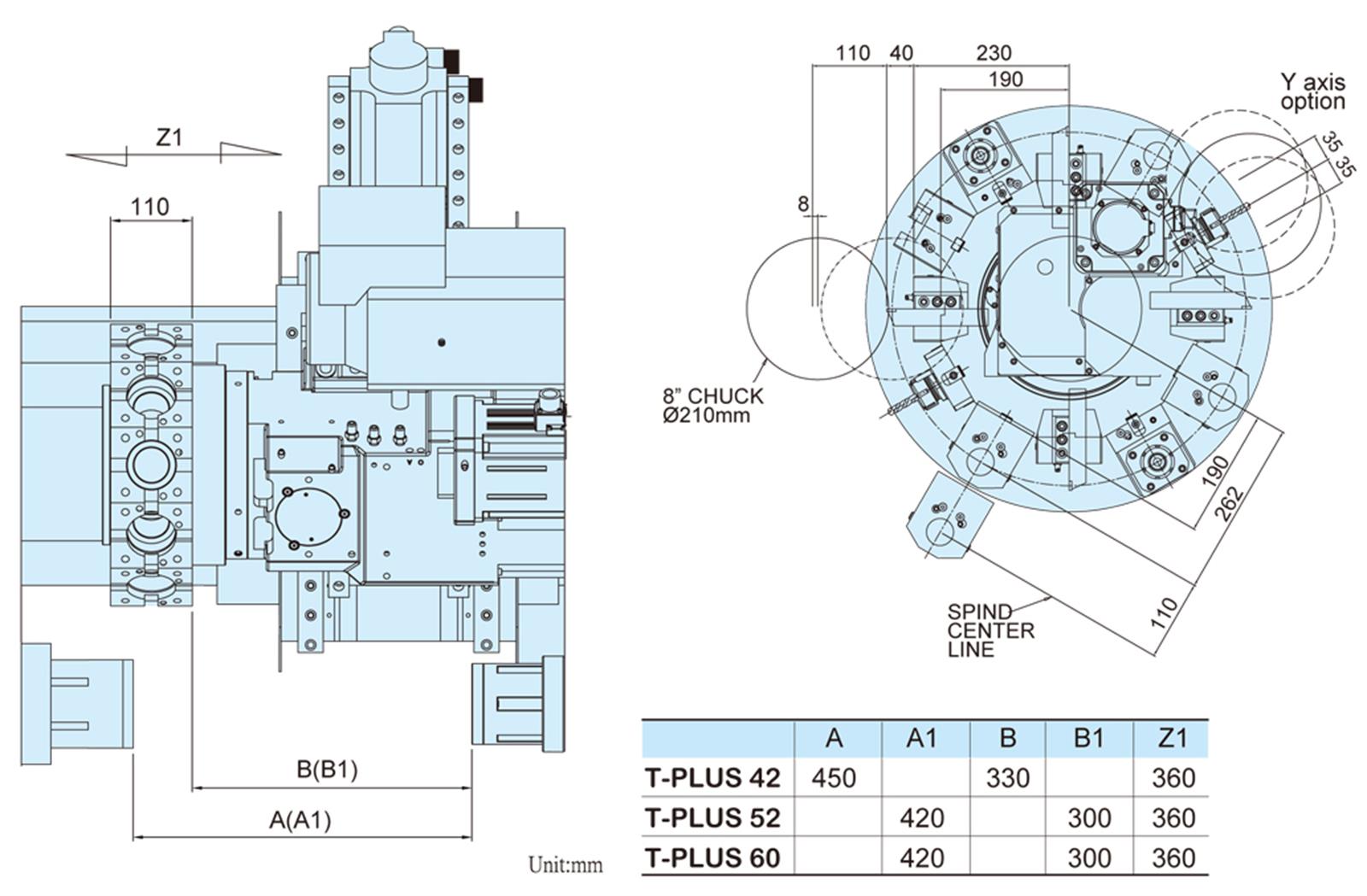 Polygim T-PLUS 42 CNC Lathe