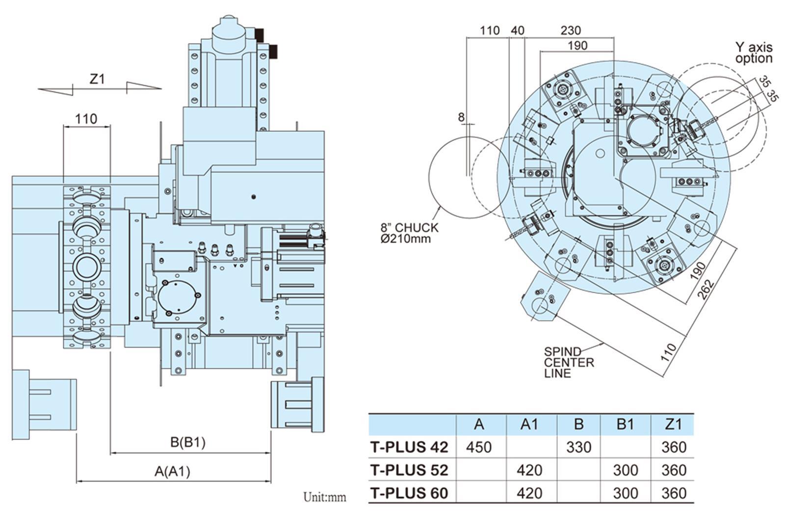 Polygim T-PLUS 42 CNC Lathe