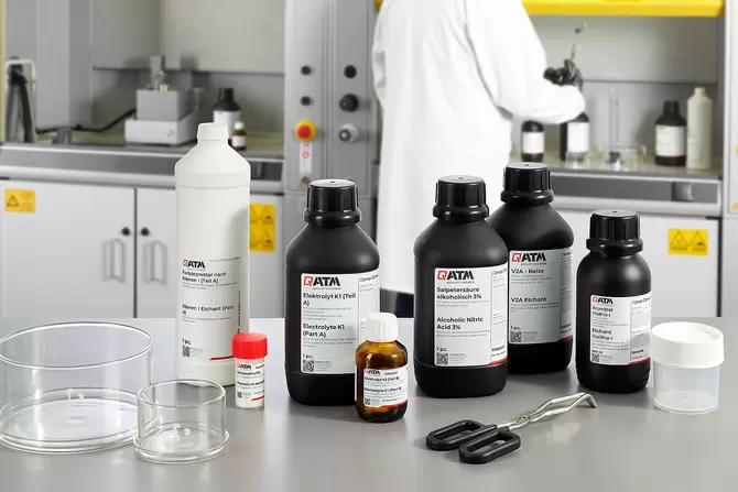 Qatm Etchants And Accessories Metallographic Etching