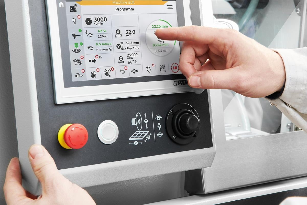 Qatm Qcut 200 A- Automatic Precision Benchtop Cut-Off Machine