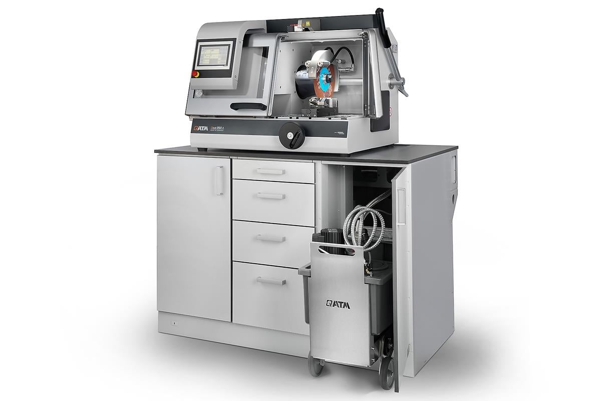 Qatm Qcut 250 A Automatic Precision Benchtop Cut-Off Machine