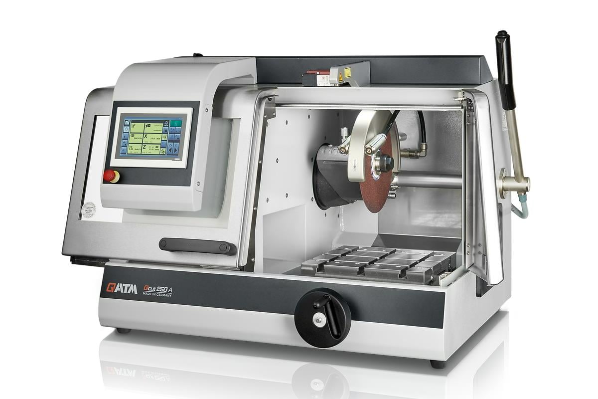 Qatm Qcut 250 A Automatic Precision Benchtop Cut-Off Machine