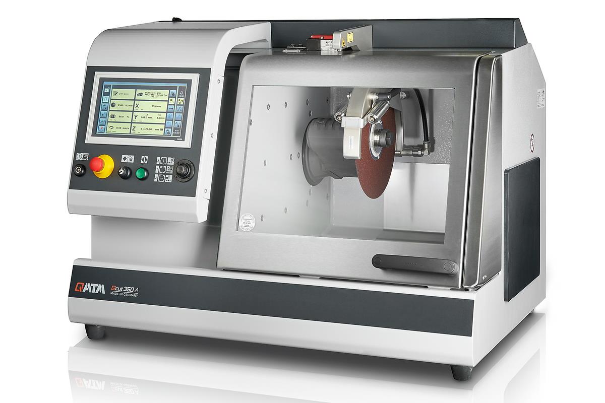 Qatm Qcut 350 A Automatic Precision Benchtop Cut-Off Machine