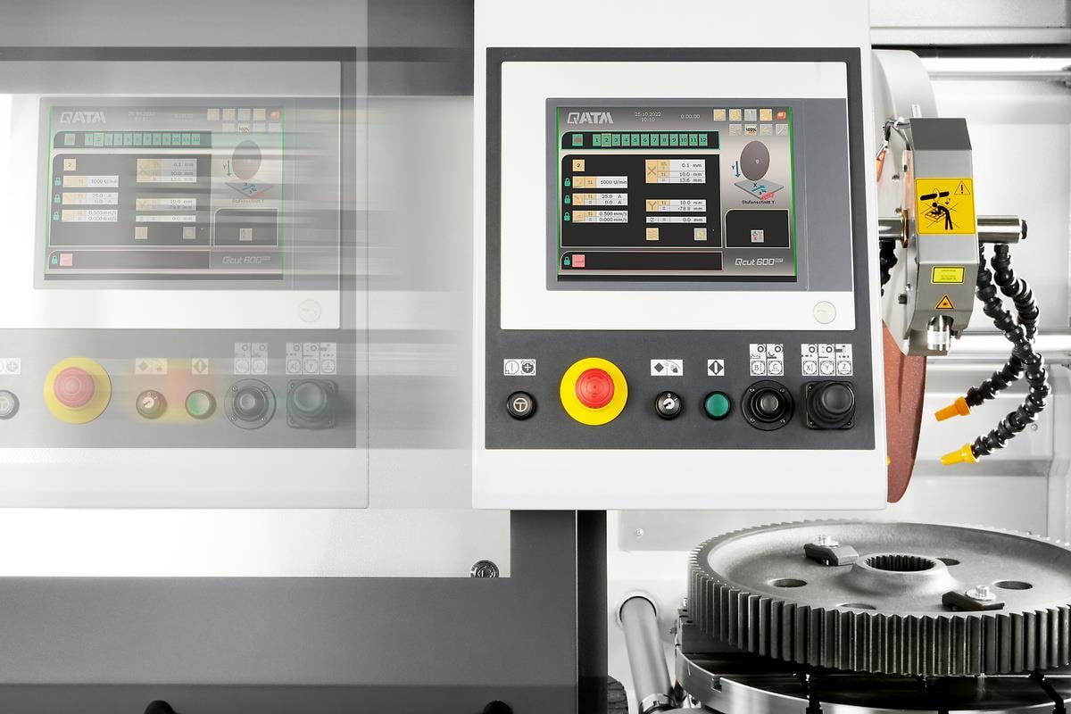 Qatm Qcut 600 BOT Automatic Precision Benchtop Cut-Off Machine