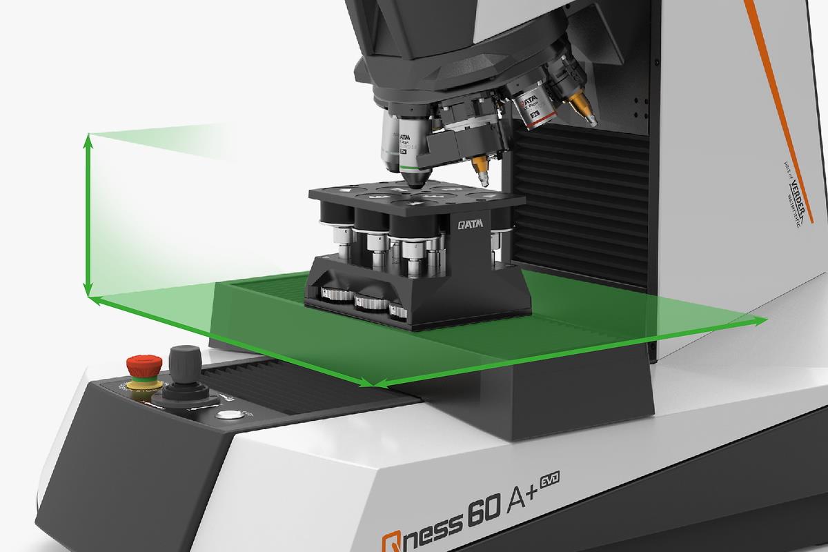 Qatm Qness 10 - 60 A Plus Vickers-Knoop-Brinell-Rockwell Micro Hardness Tester