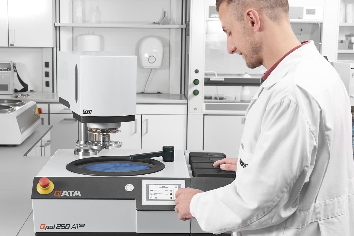 Qatm Qpol 250 A1 Grinding & Polishing Machine