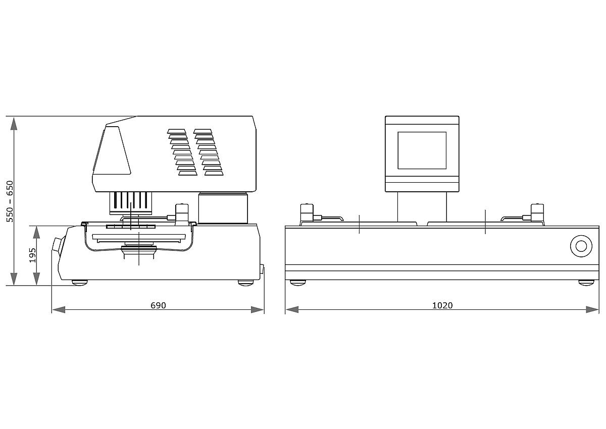 Qatm Saphir 560 - Rubin 520 Grinding And Polishing Machine