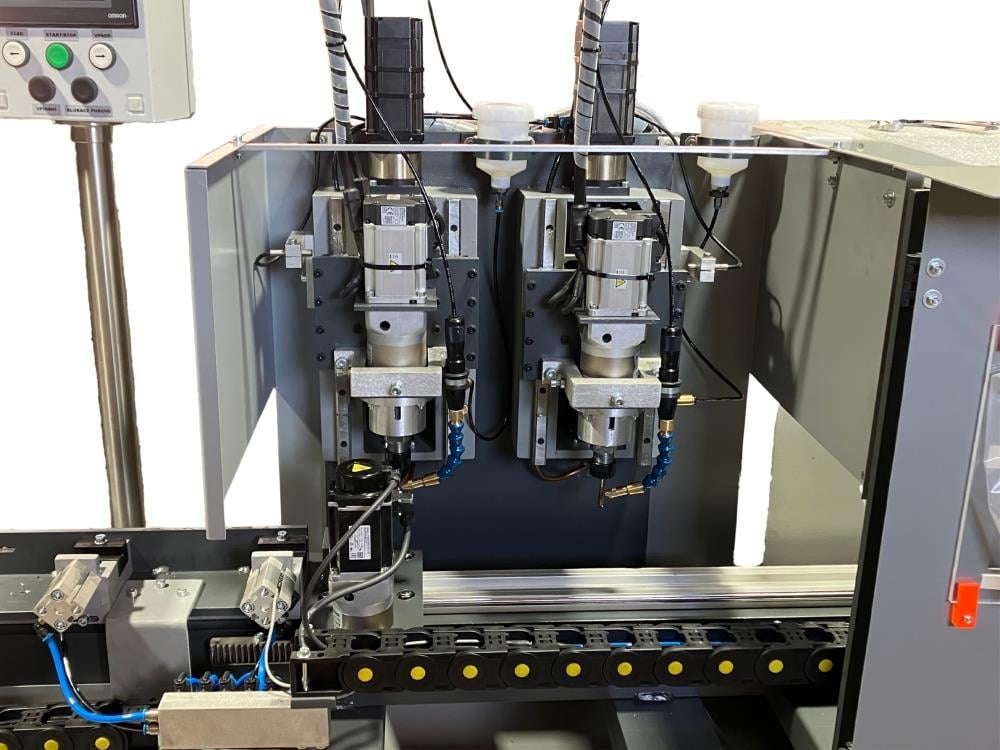Ripron Kovota Linear Machine For Drilling And Threading Thin Profiles