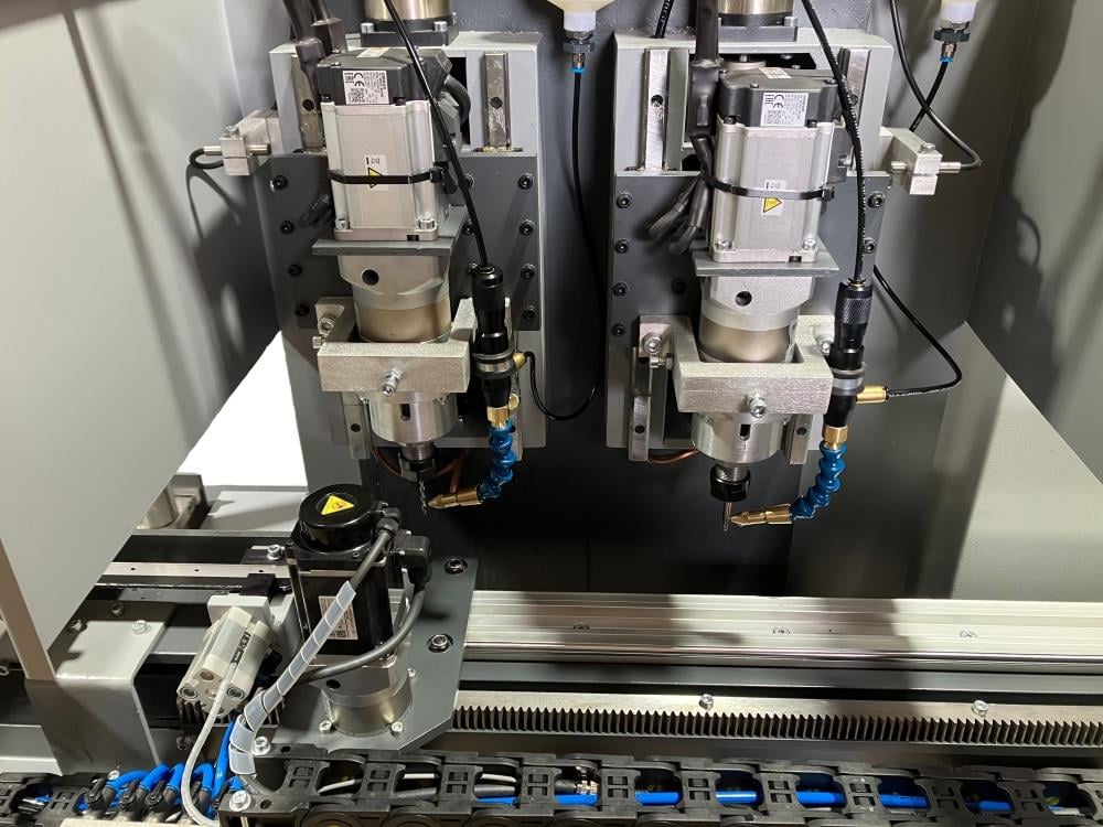 Ripron Kovota Linear Machine For Drilling And Threading Thin Profiles