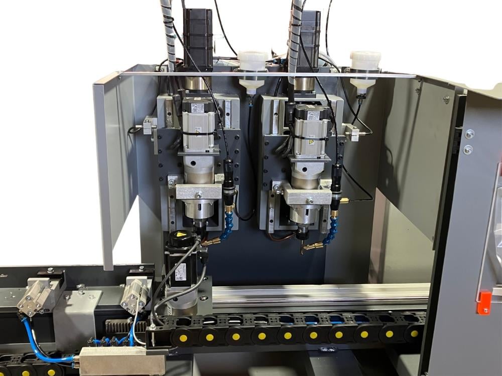 Ripron Kovota Linear Machine For Drilling And Threading Thin Profiles