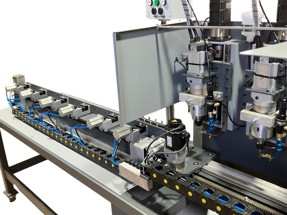 Ripron Kovota Linear Machine For Drilling And Threading Thin Profiles