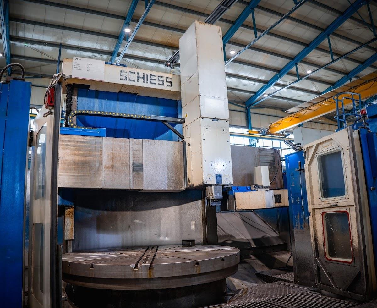 Schiess 3 Dke 280 Vertical Lathe - Year 2008