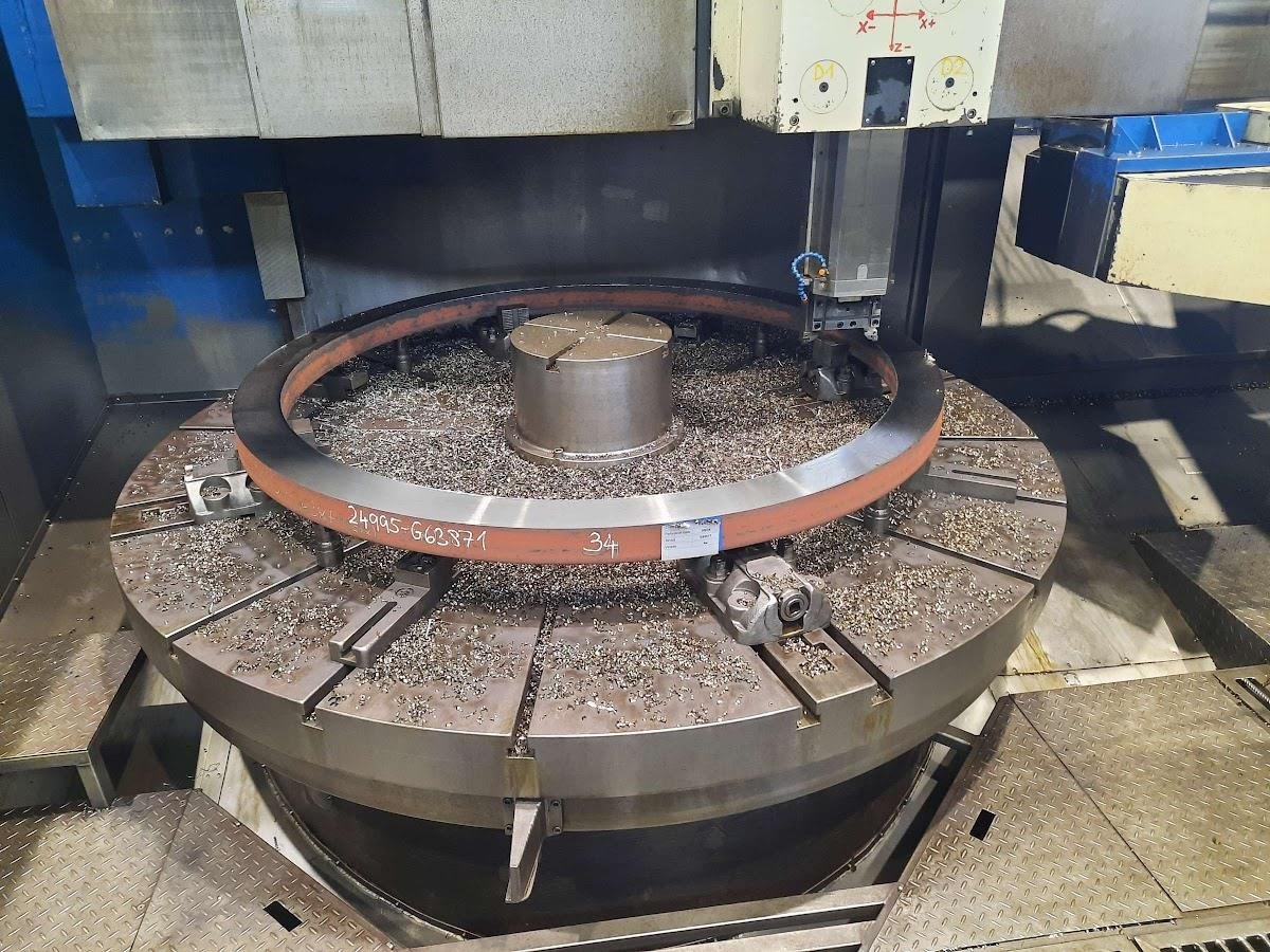 Schiess 3 Dke 280 Vertical Lathe - Year 2008