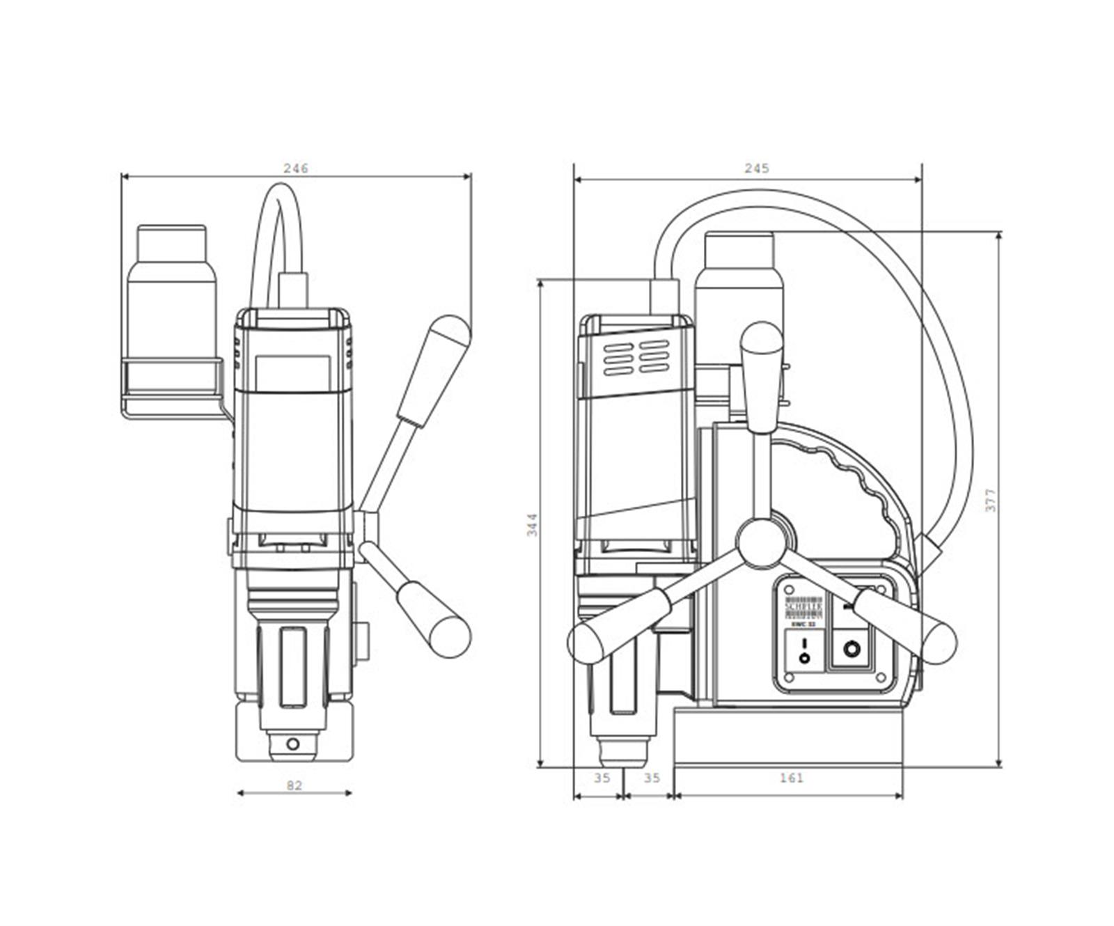 Schifler SWC 32 Magnetic Drilling Machine