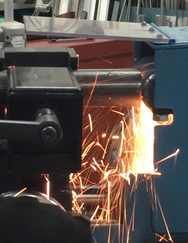 Scotchman AL100U-02 Abrasive Grinder/Notcher