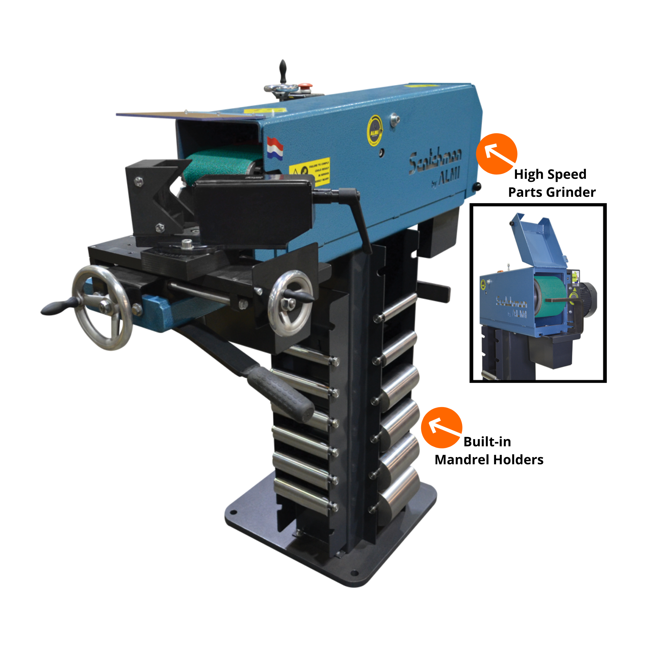 Scotchman AL150-HS Abrasive Grinder/Notcher