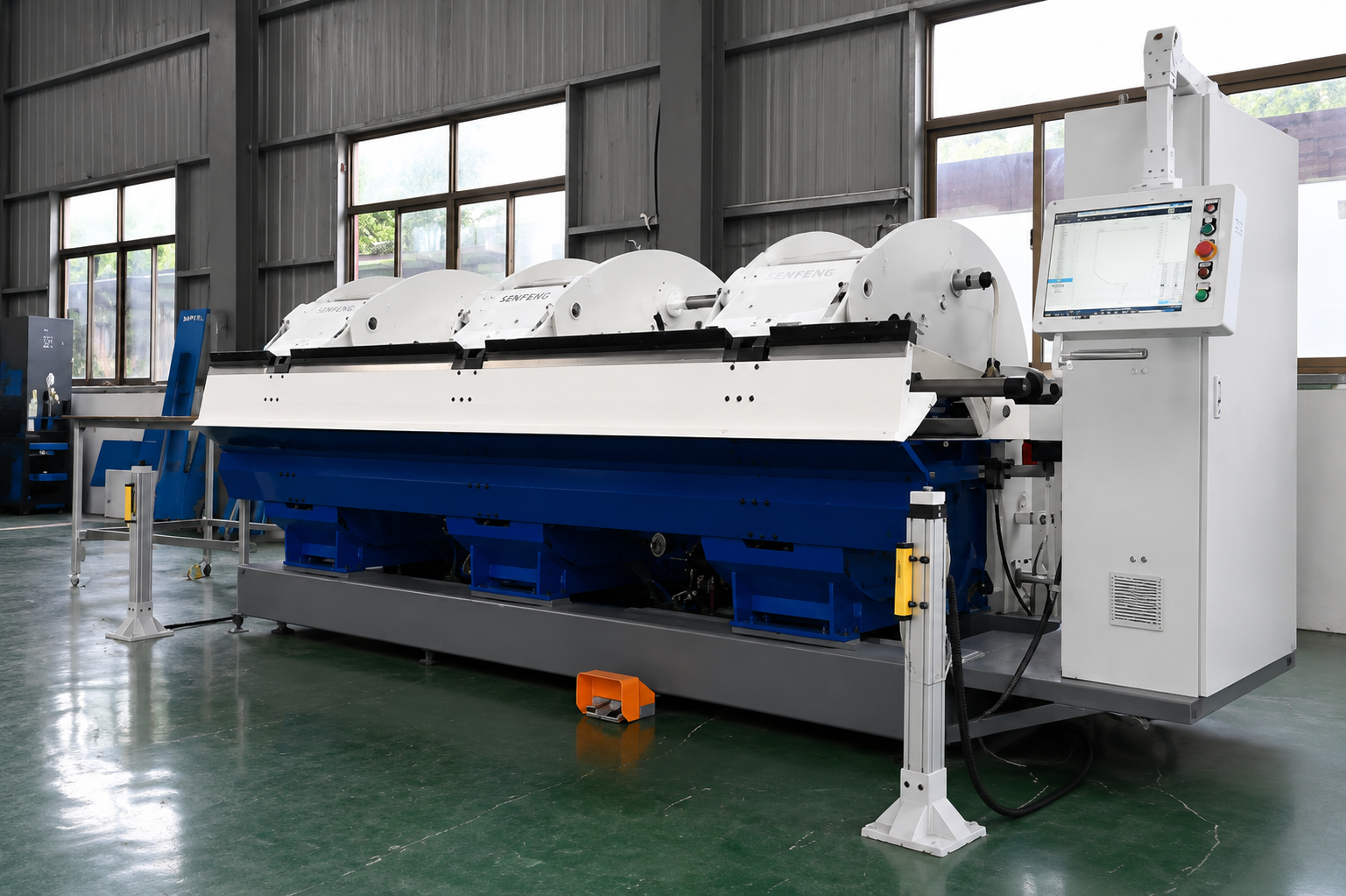 Senfeng BDL6400 Double-Turn Long Material Folding Machine