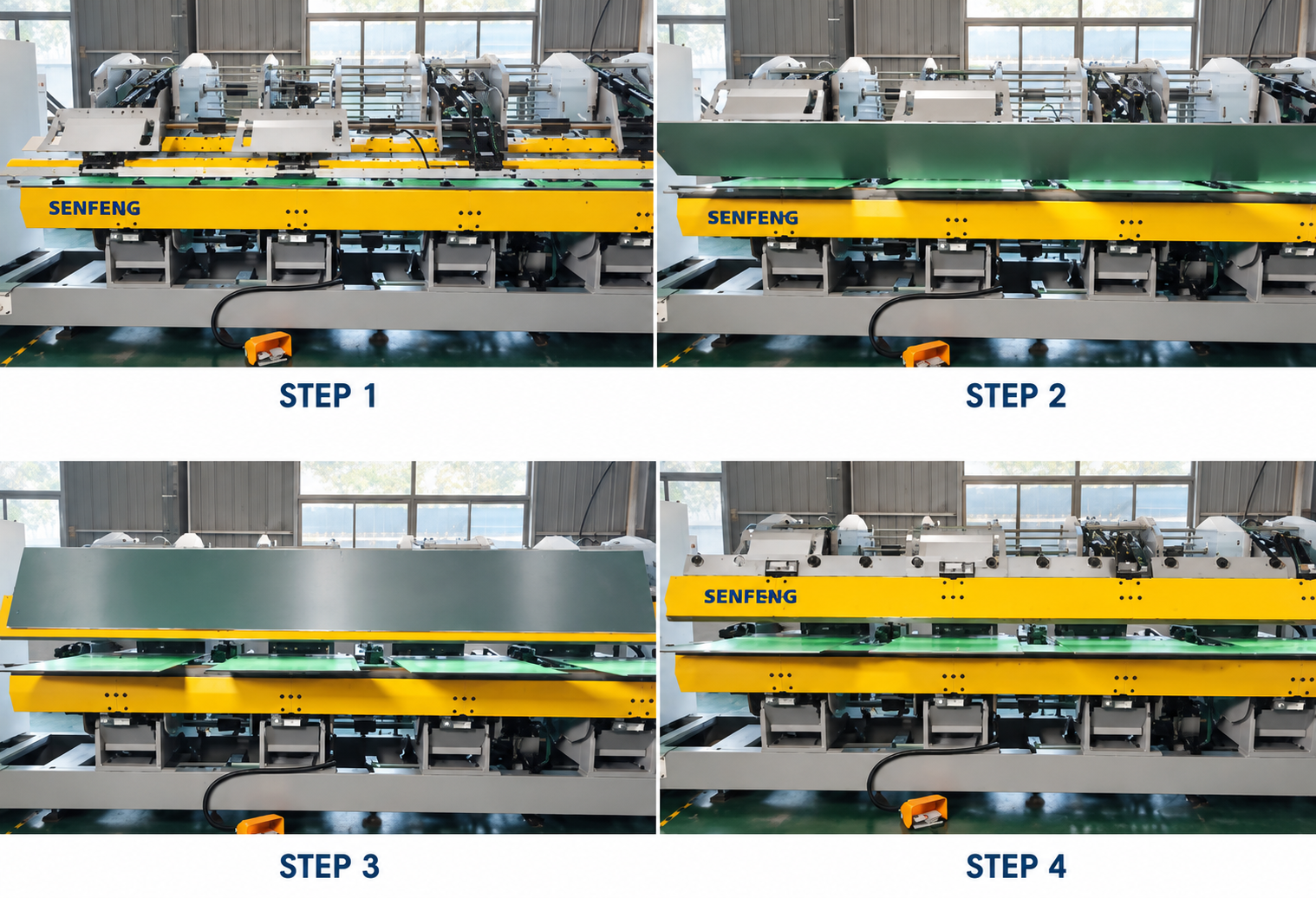Senfeng BDL6400 Double-Turn Long Material Folding Machine