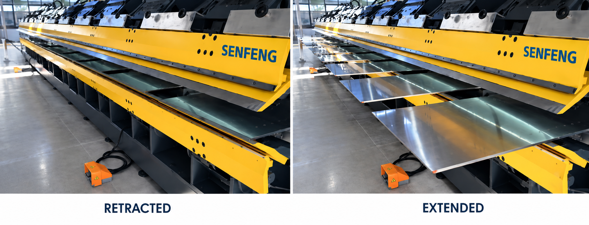 Senfeng BDL6400 Double-Turn Long Material Folding Machine
