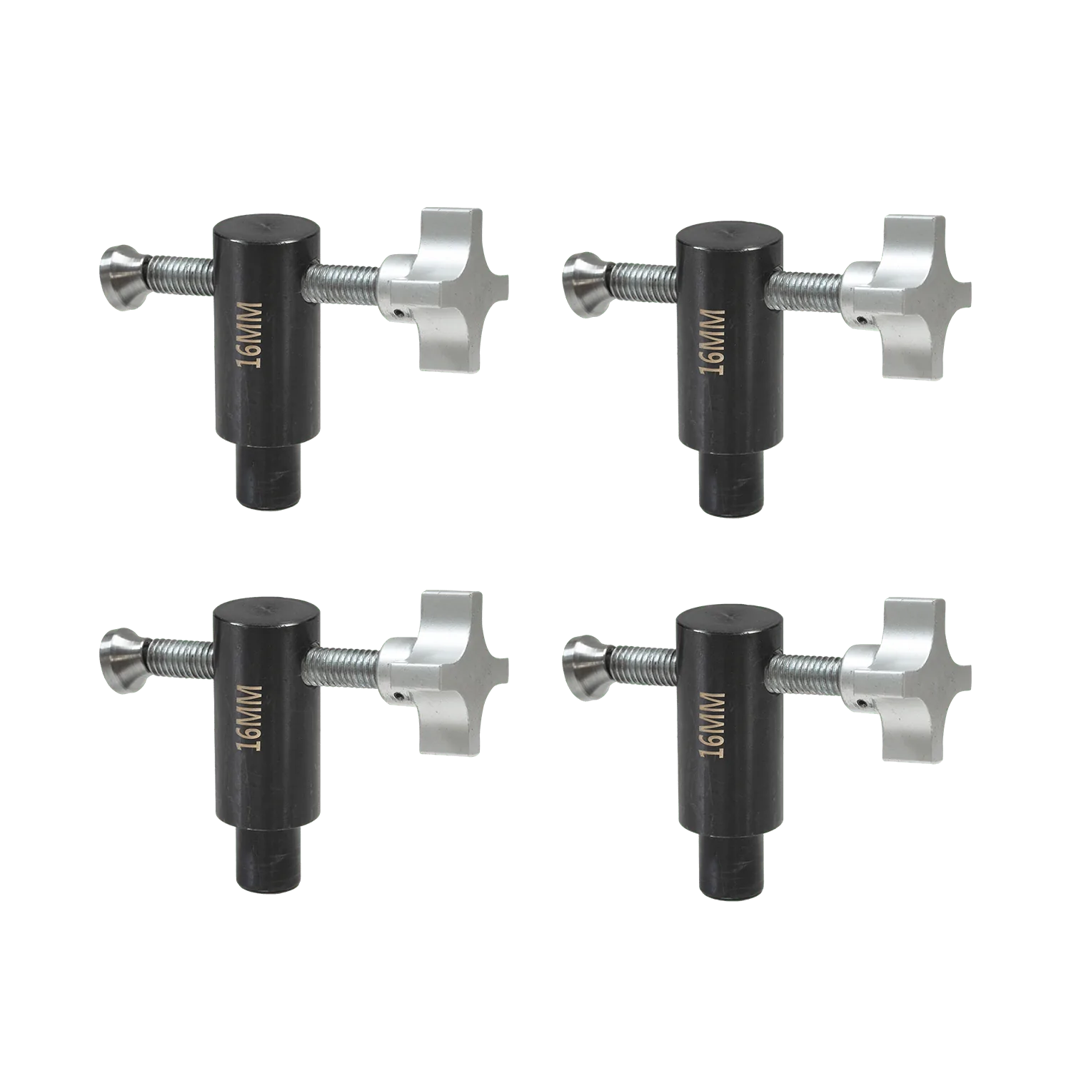 Stronghand 4-pc Side Clamp Pack, Fit 16 mm Holes
