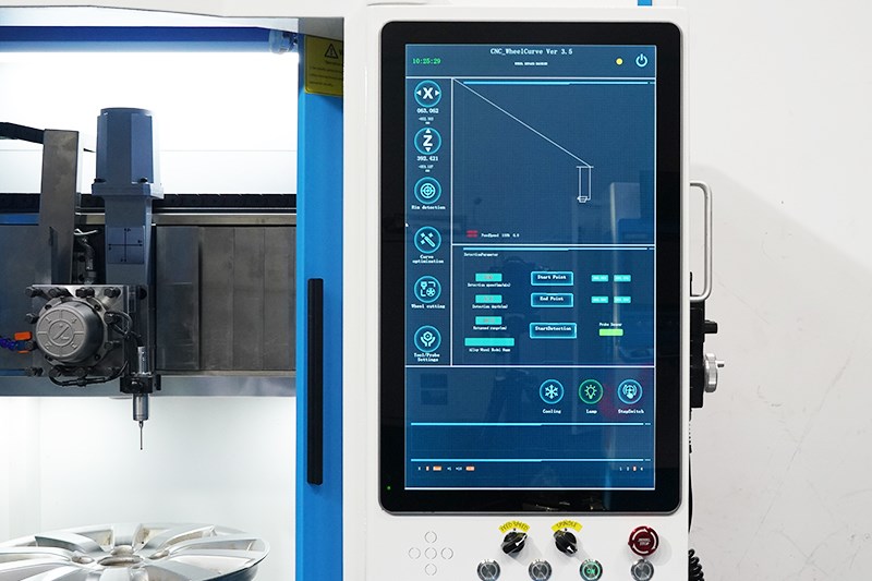 Taian  LWR807VP Vertical Wheel Repair Machine