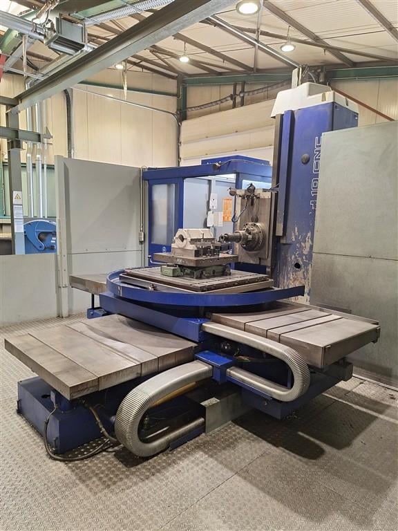 Tos Wh 10 Cnc Horizontal Boring And Milling Machine - Year 2013