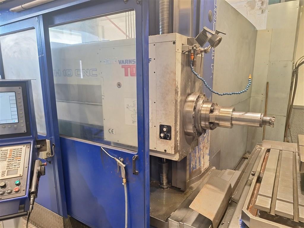 Tos Wh 10 Cnc Horizontal Boring And Milling Machine - Year 2013