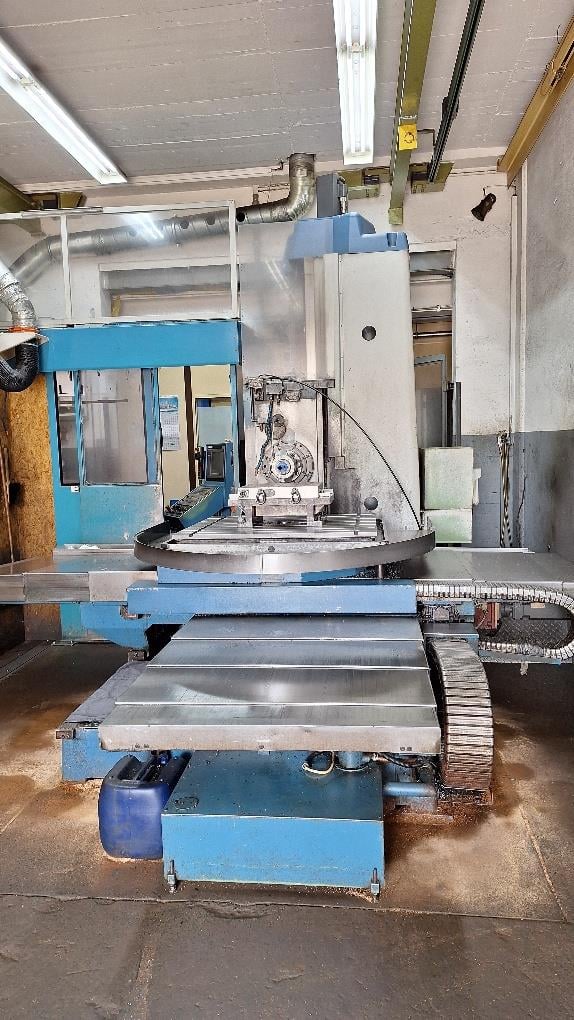Tos Wh 10 Cnc Horizontal Boring And Milling Machine - Year 2002