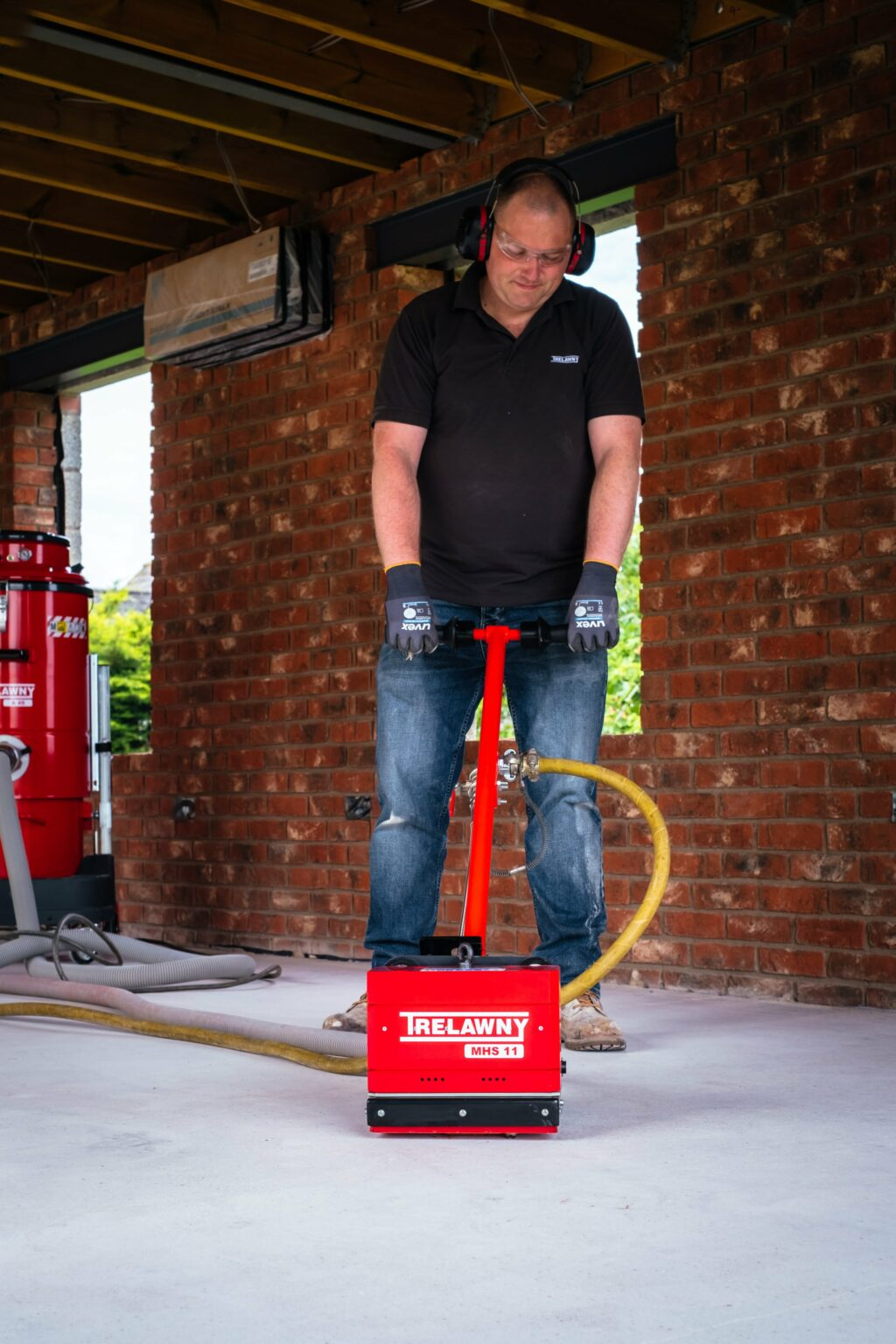 Trelawny MHS11 Pneumatic Concrete Floor Scabbler
