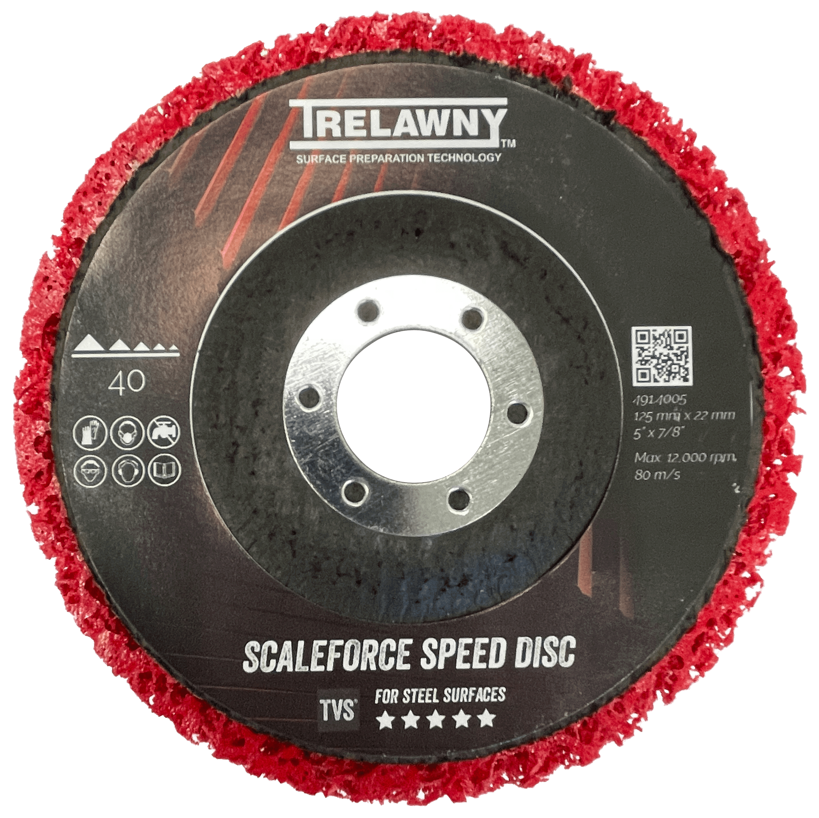 Trelawny Scale Force 5Inch Speed Disc 10Pcs 5Inch Generic Hand Grinder Fitment