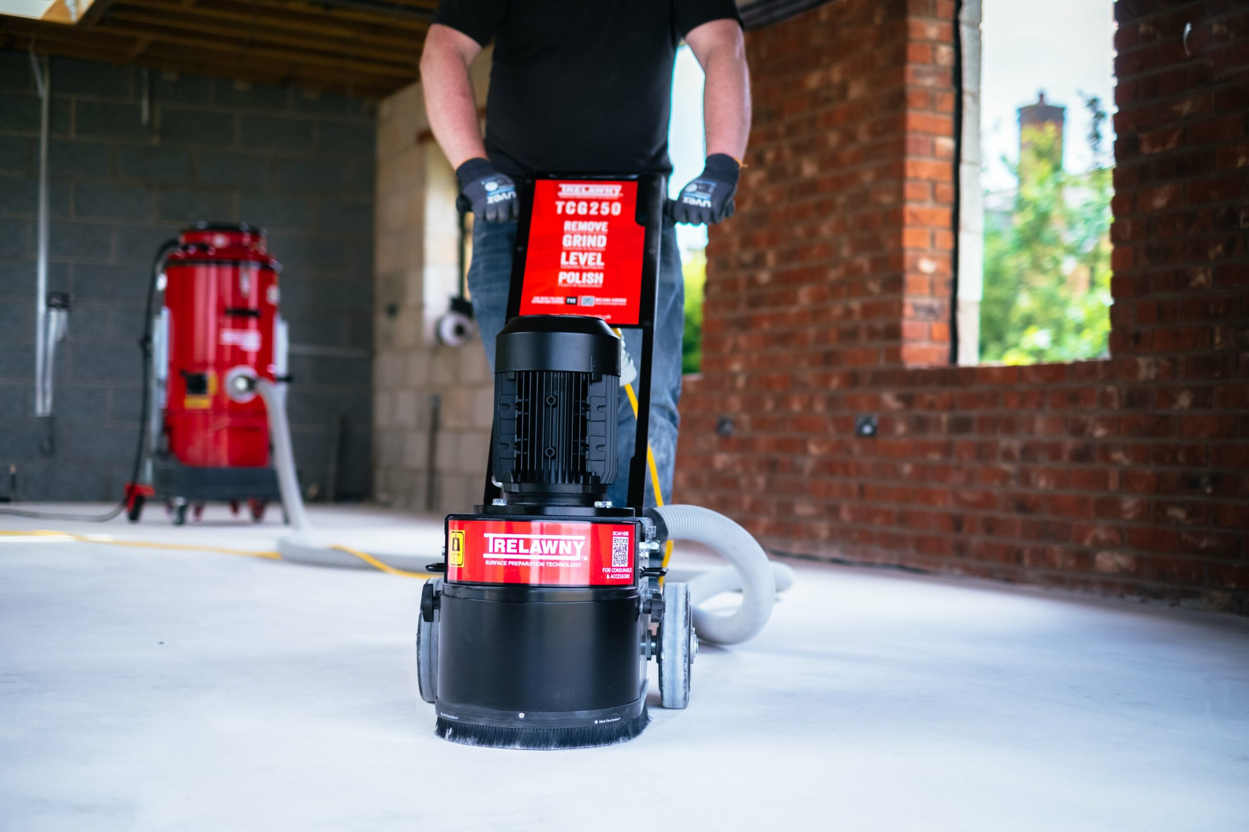 Trelawny TCG250 Floor Grinder - Petrol & Electric Power Options TCG250 Petrol