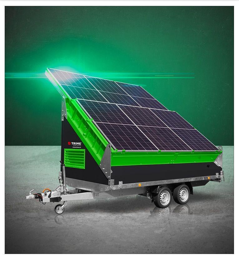 Trime MGTP 15000-30 THS Super Solar Trailer Green Products Line