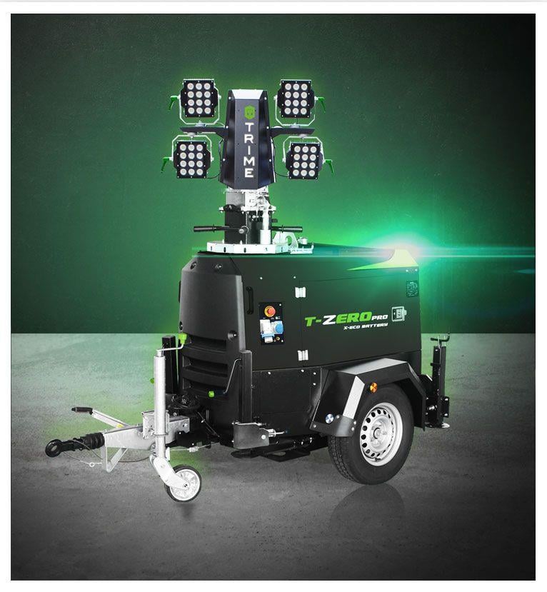 Trime X-Eco Battery 4x100W Led - 8.5 M 36 H 72 H Lighting Tower