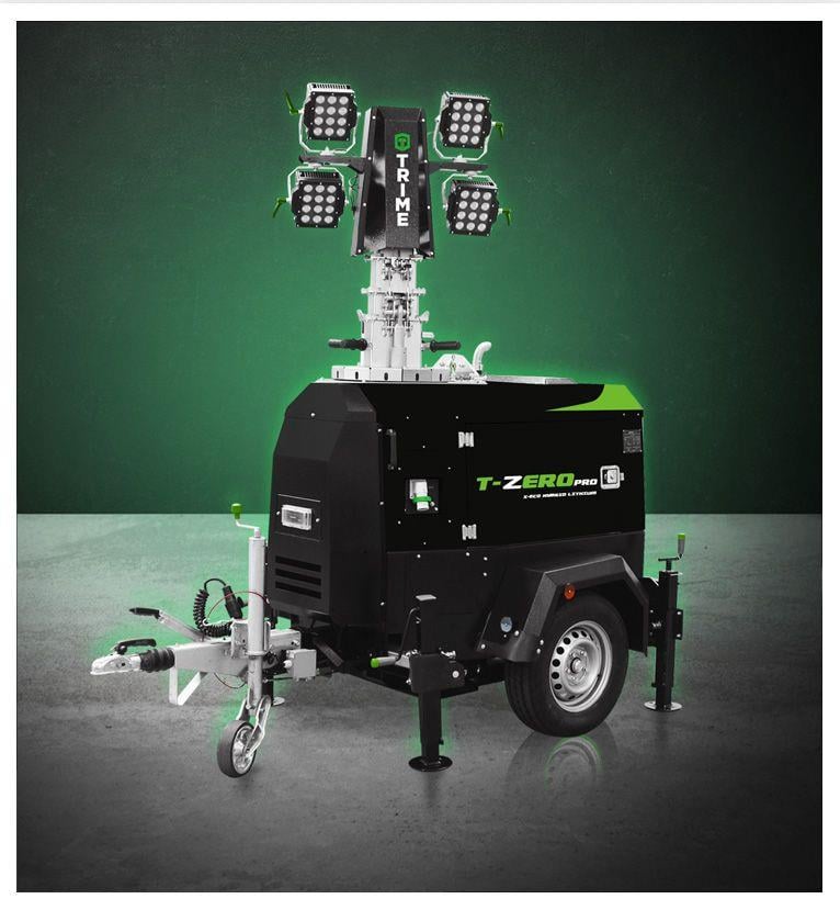 Trime X-Eco Hybrid Lithium 4x100W Lighting Tower