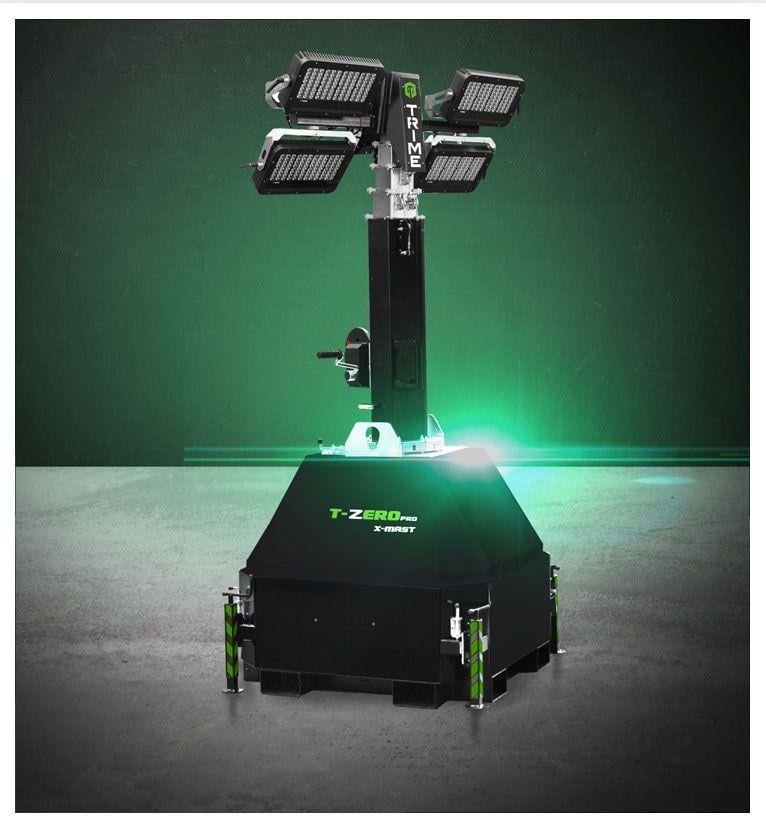 Trime X-Mast 4x320W Led - 8.5 Plug-In Lighting Tower