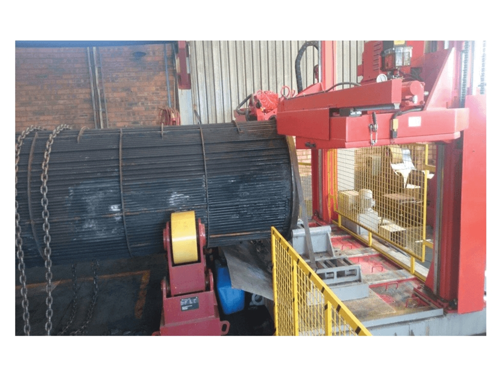Uzay Makina UMSB 2000 BUNDLE CUT Heat Exchanger Sections Bandsaws Machine